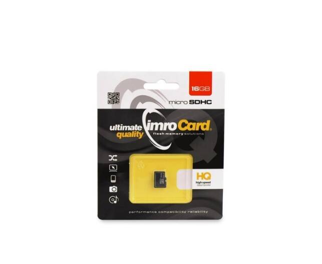 Karta Pamięci 16Gb Imro Microsd Klasa 10