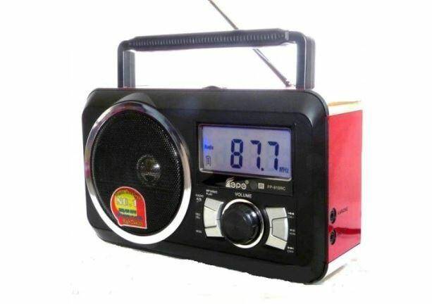 Przenośne radio FM (USB / SD) FP-910-RC