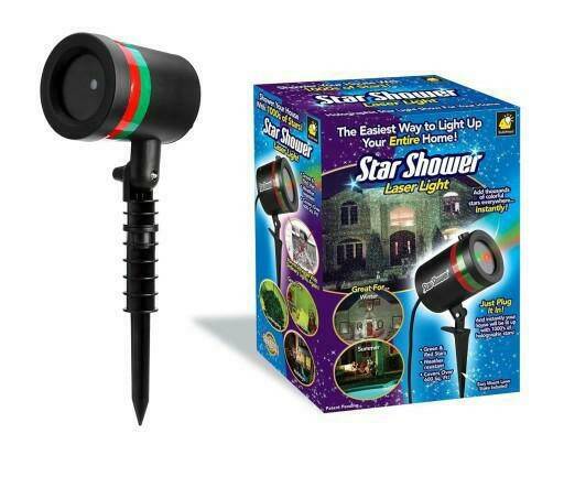 Laser świąteczny Star Shower projektor