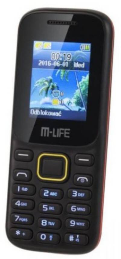 Ml0586 Telefon Gsm M-Life Dual Sim