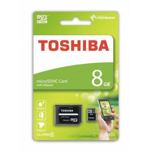 Karta Micro-Sd Hc 8Gb+Adapter Sd Toshiba