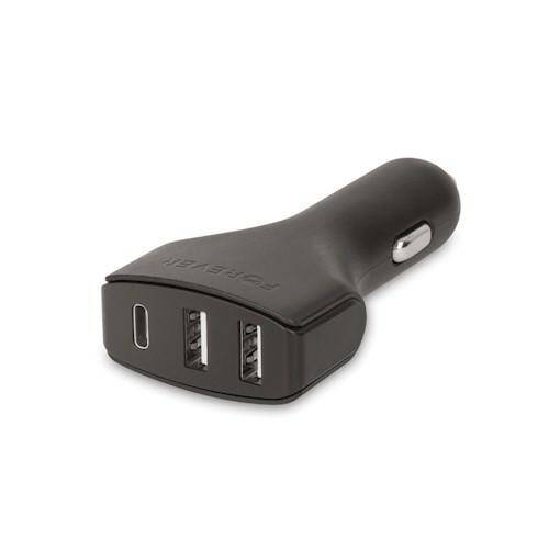 Ładowarka Samochodowa 2Xusb + typ C 4,8A