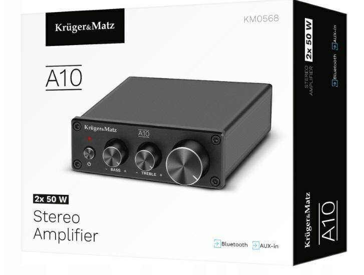 Wzmacniacz stereo Kruger&Matz model A10