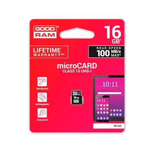 Karta Pamięci GoodRam microSD 16gb 10cla
