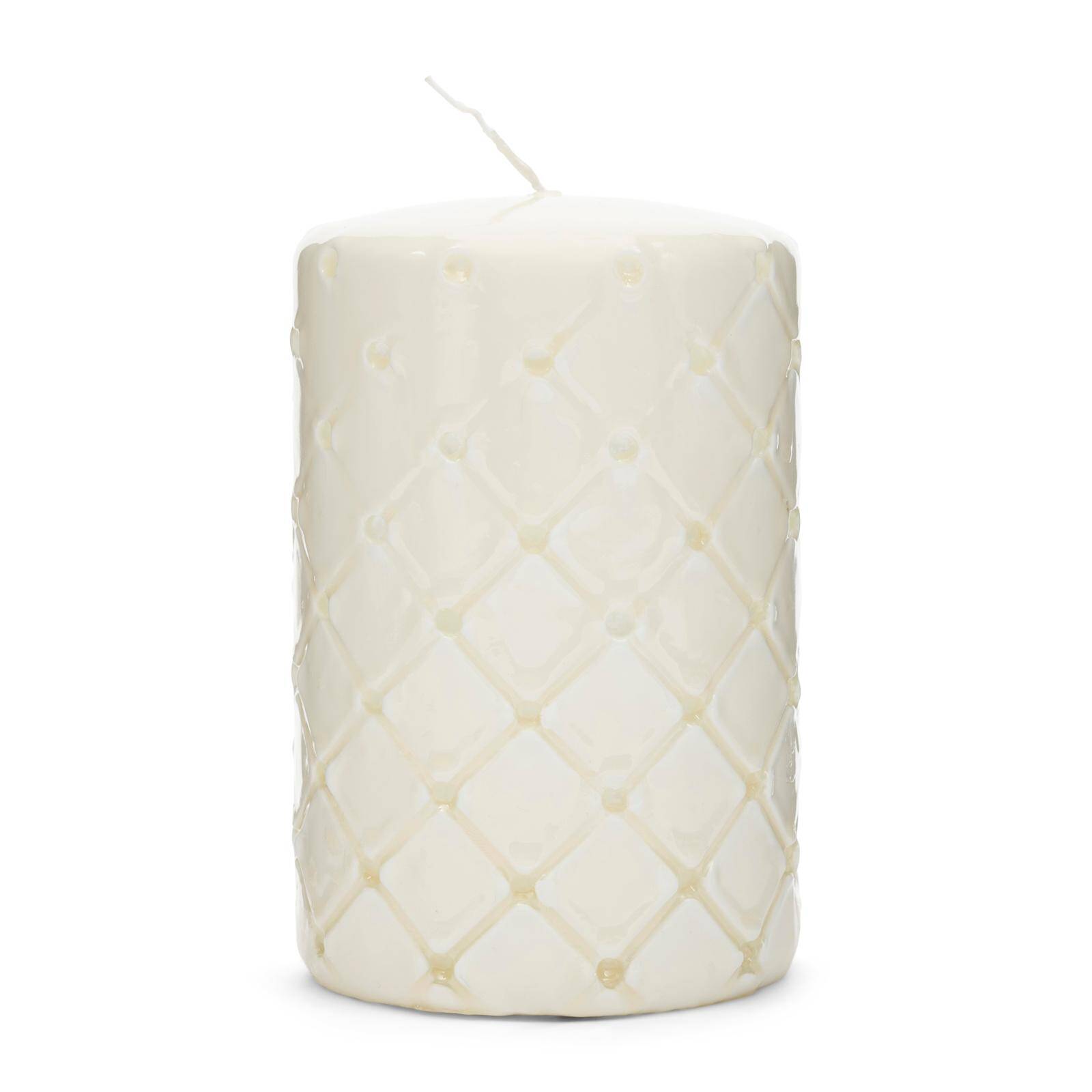 Świeca Walec 9,5x15 White Riviera Maison