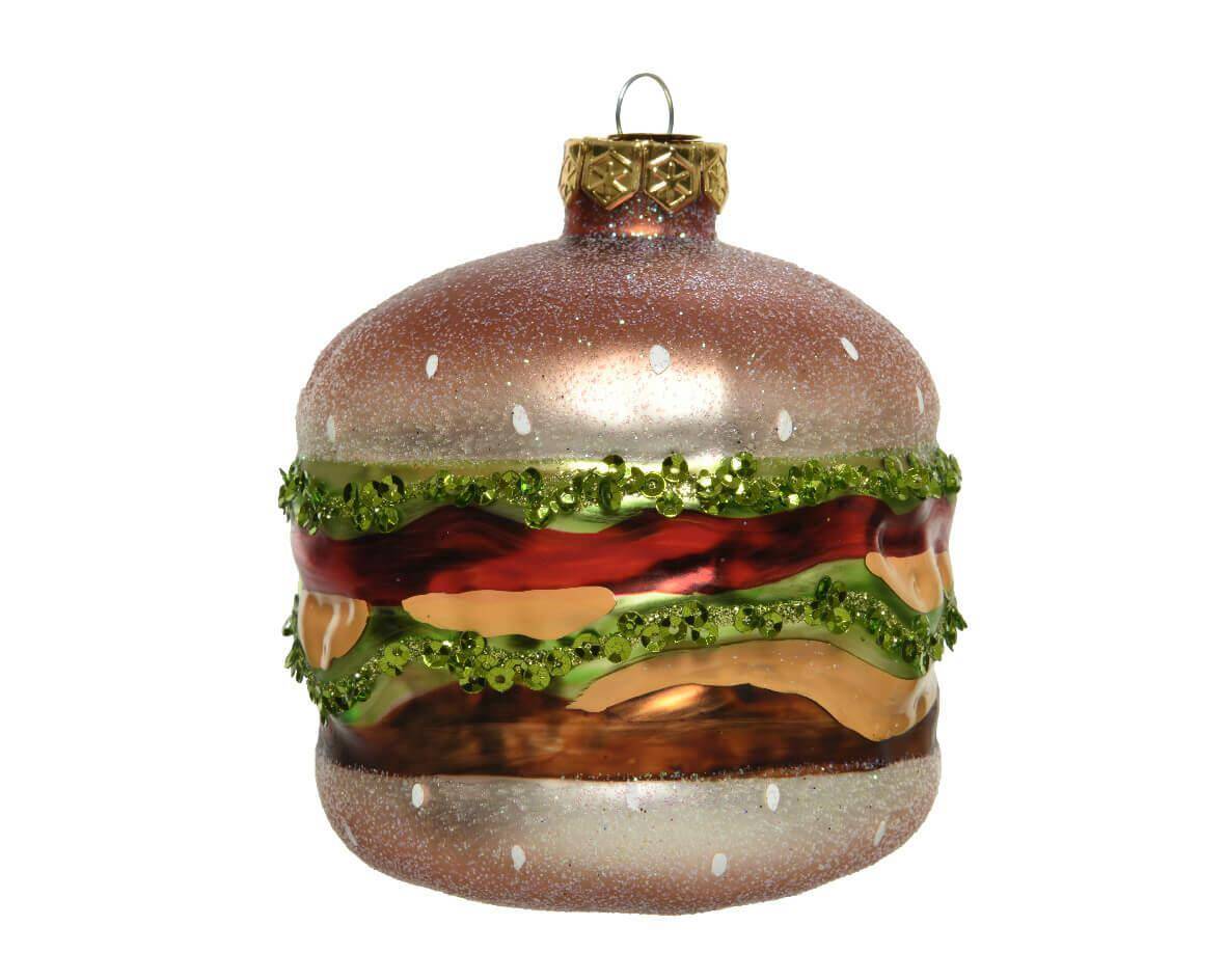 Bombka Szklana Kształt Hamburger