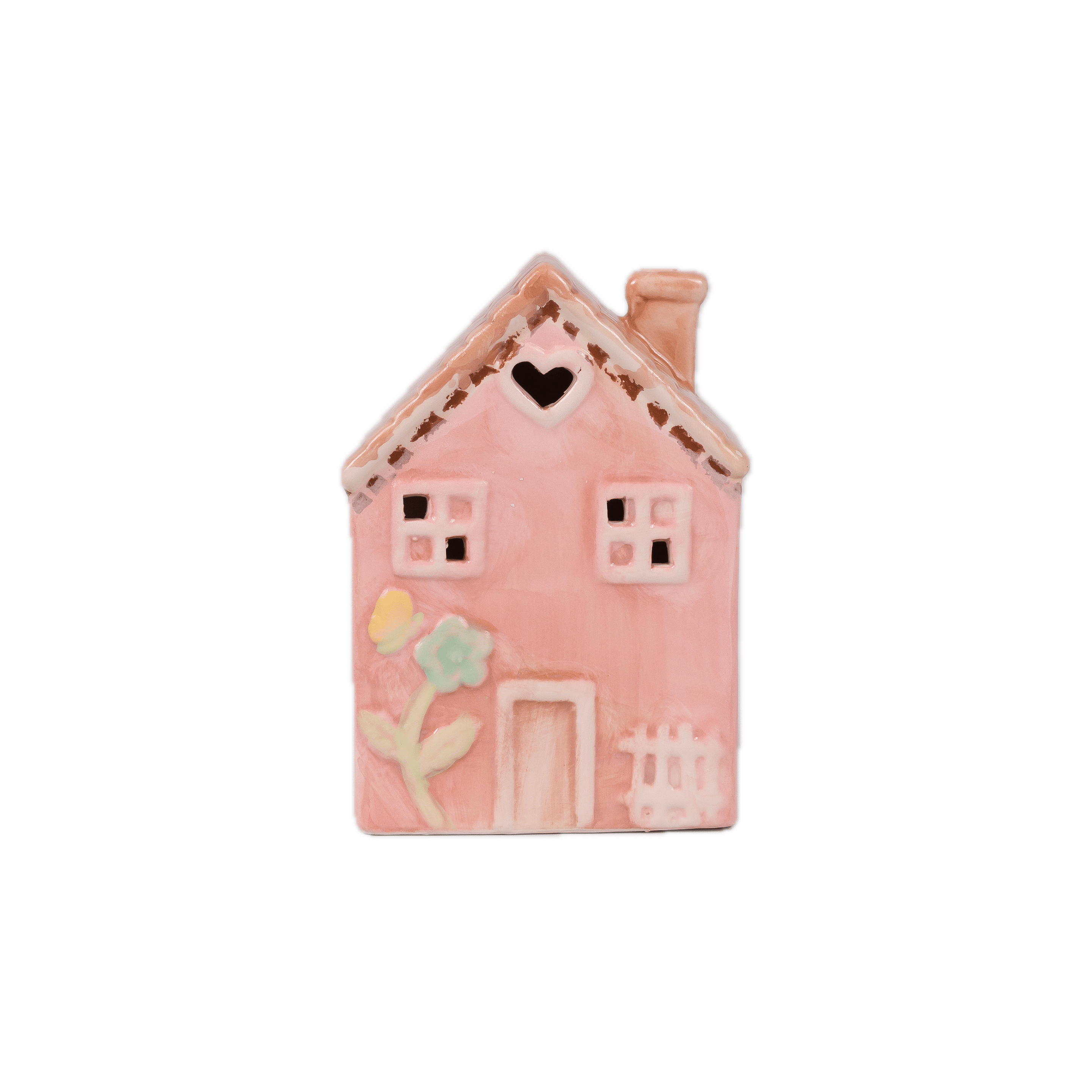 Domek Porcelanowy Różowy Mały