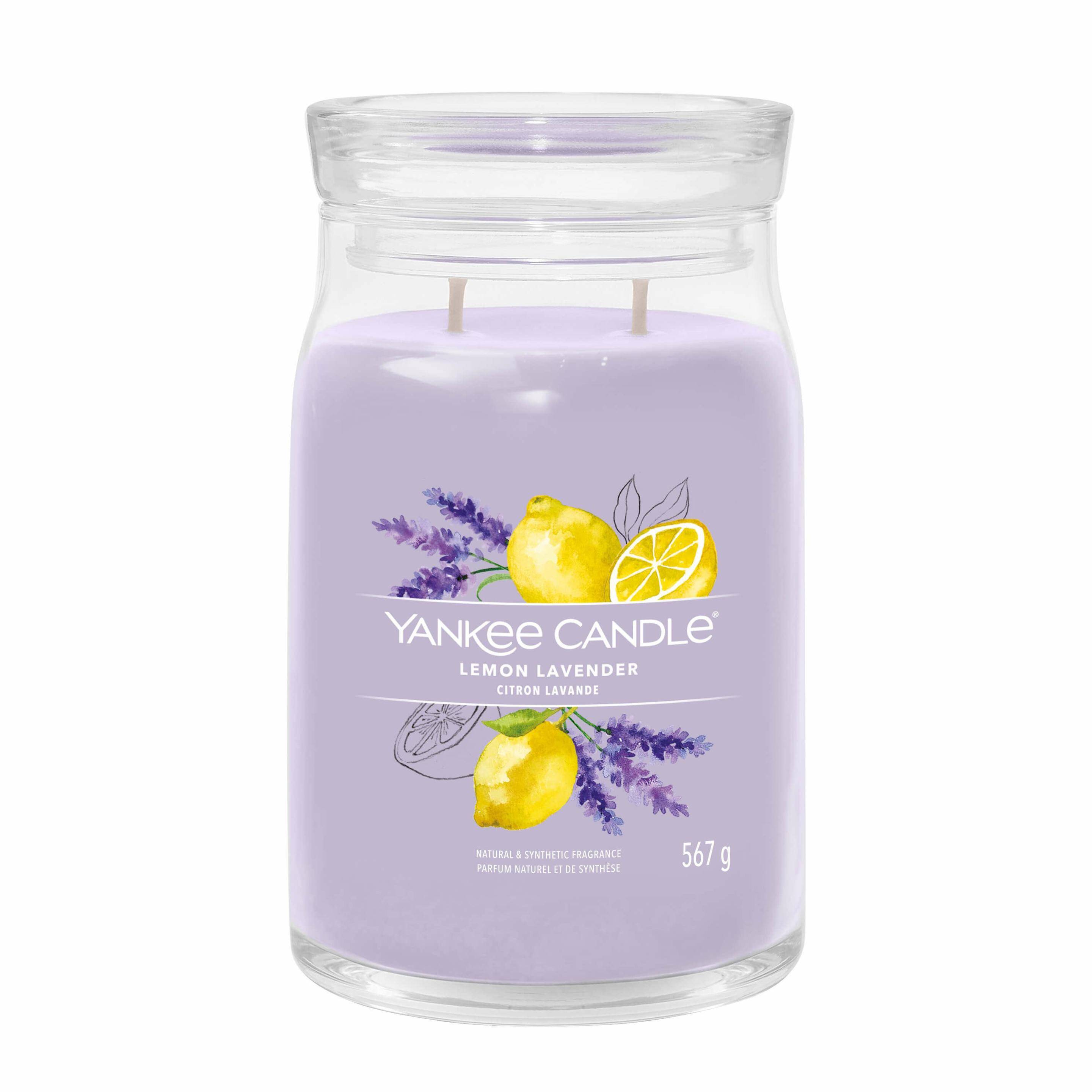 Świeca Duża Lemon Lavender Signature