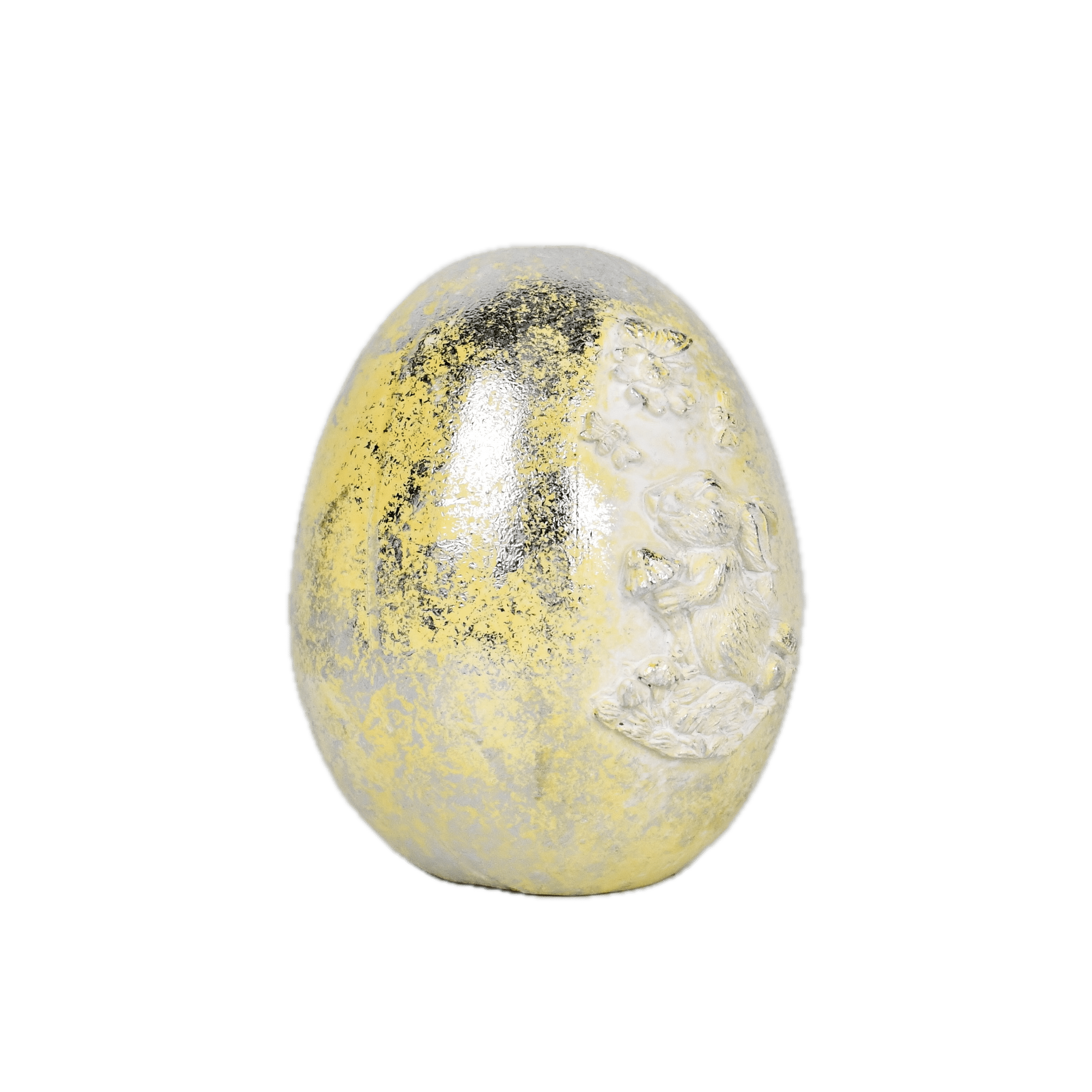 Jajo Wielkanocne Złote 10 x 13 x 11 cm