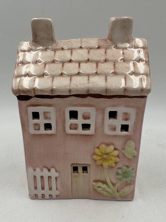 Domek Porcelanowy Różowy Średni