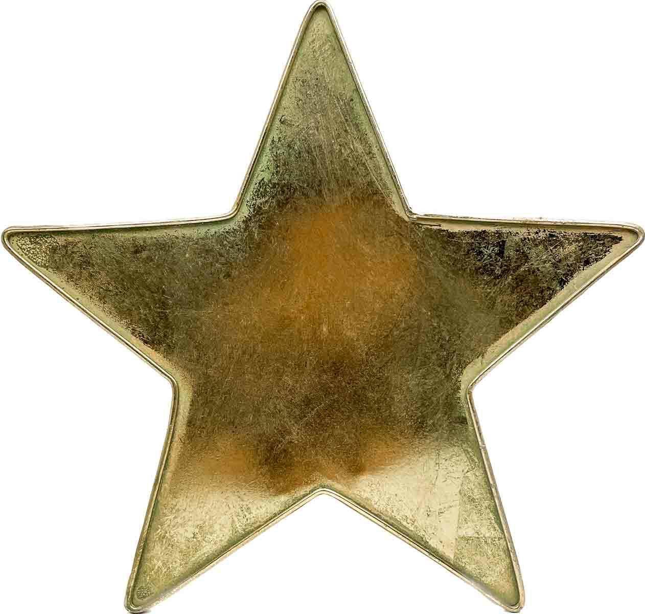 Gwiazda Metalowa 38 x 8 cm NB0137