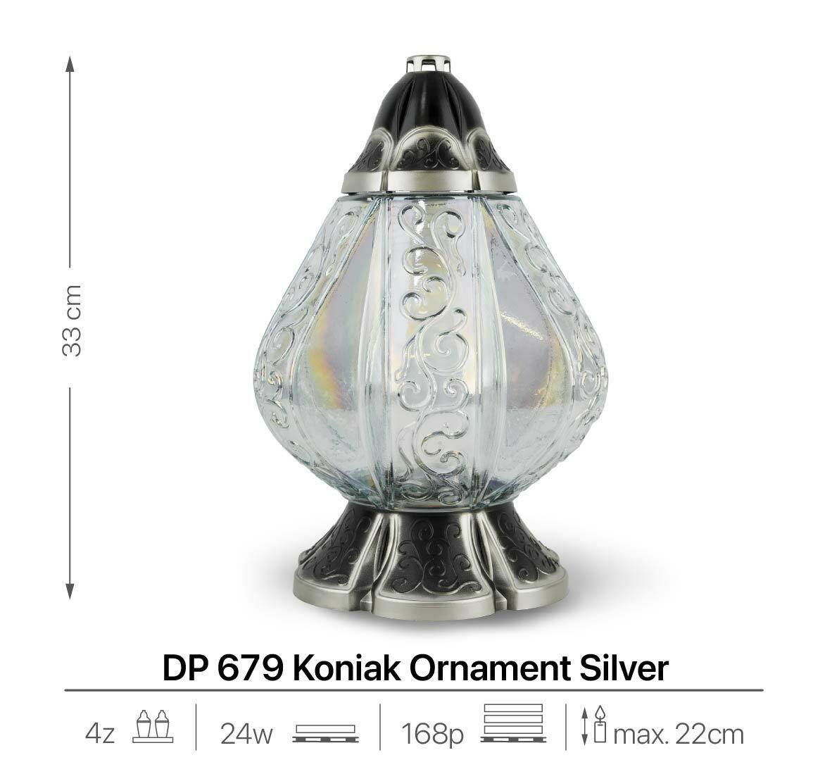 DP 679 Koniak Ornament Silver (Zdjęcie 2)