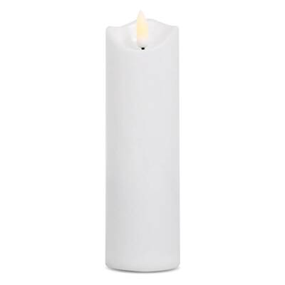 Świeca Led Woskowana 17,5 cm Biały