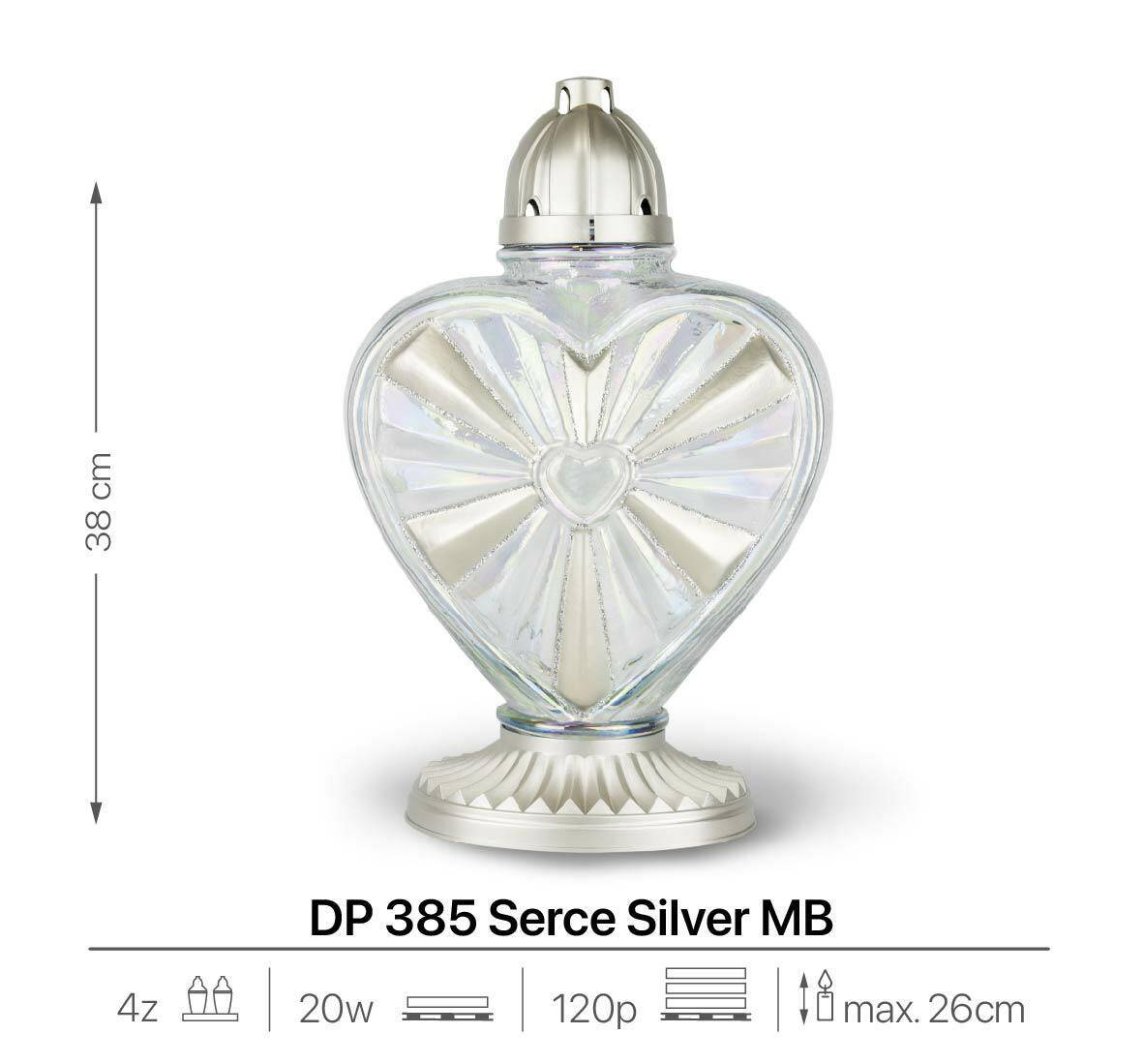 DP 385 Serce Silver (Zdjęcie 2)