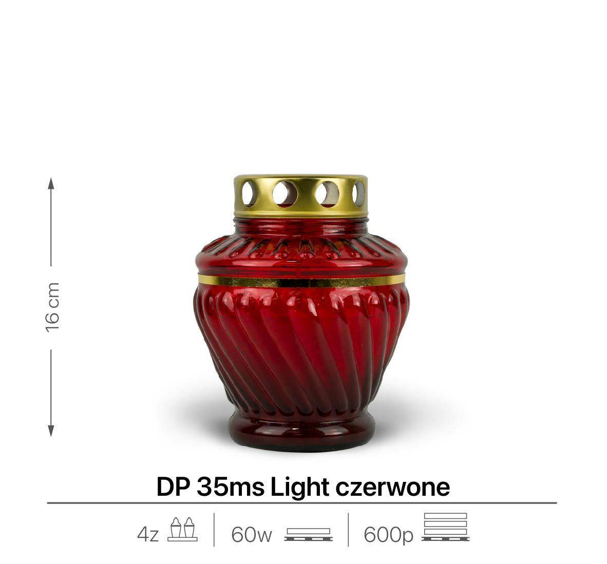 DP 35ms Light Czerwony (Zdjęcie 2)