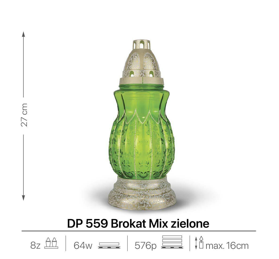 DP 559 Brokat Mix Zielony (Zdjęcie 2)