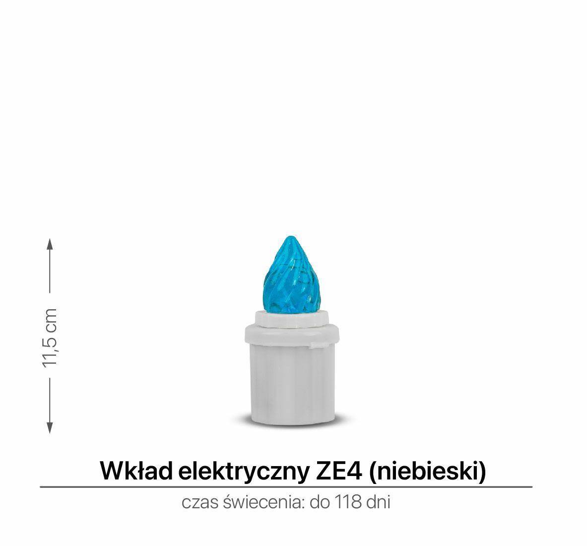 Wkład Elektryczny LED 11,5 cm Niebieski (Zdjęcie 2)