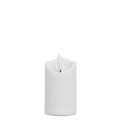 Świeca Led Woskowana 9,5 cm Biały