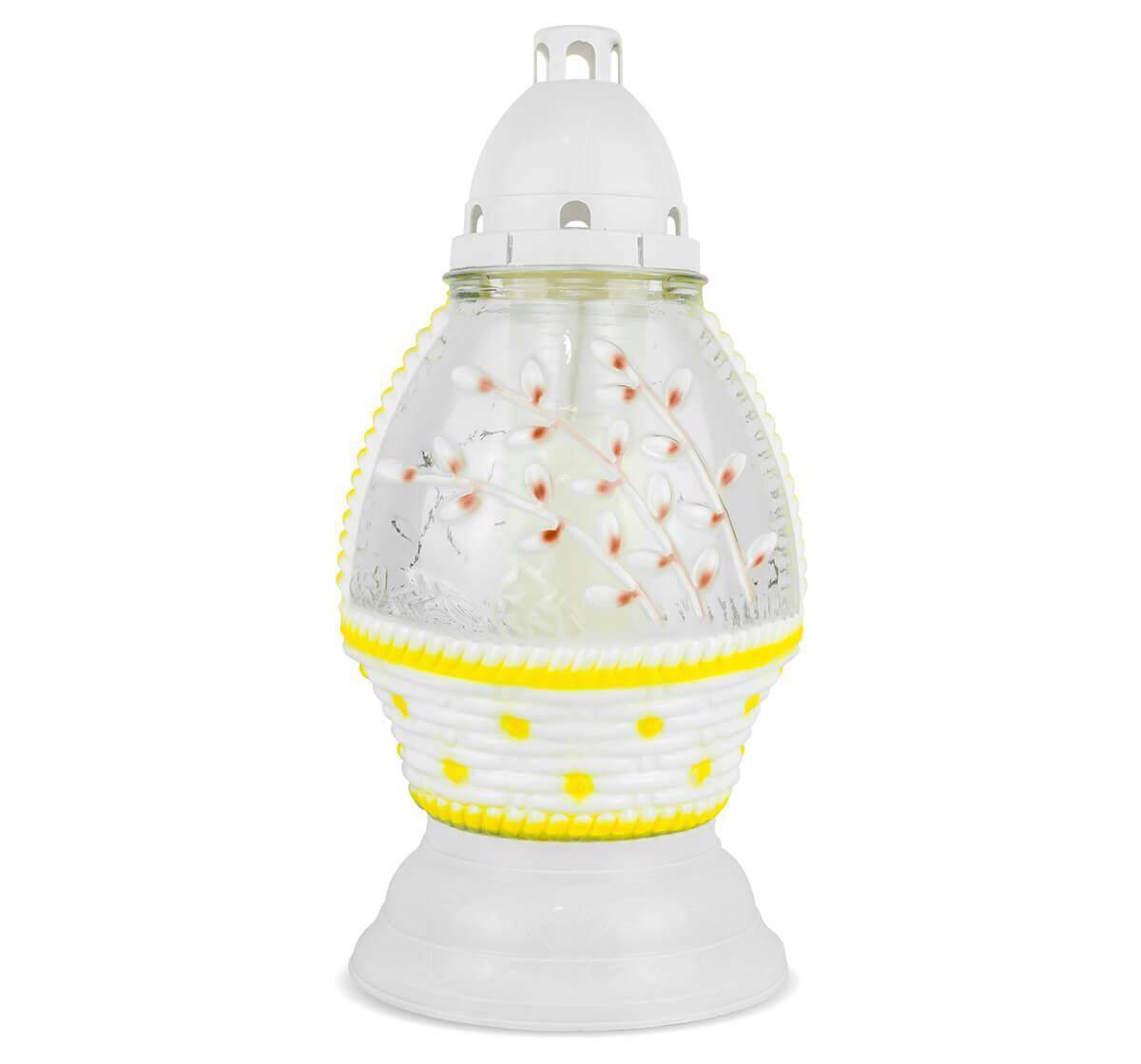 Duży Znicz Wielkanocny Koszyk 34 cm