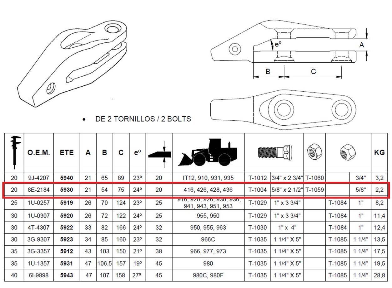 ADAPTER ETE-5930 / 8E-2184