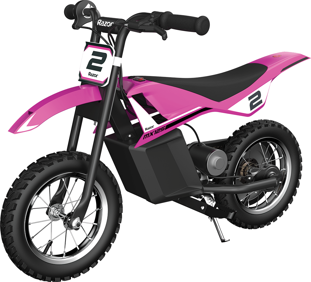 RAZOR Motocykl elektryczny dla dzieci MX125 Dirt - PINK 15173863 (Zdjęcie 1)