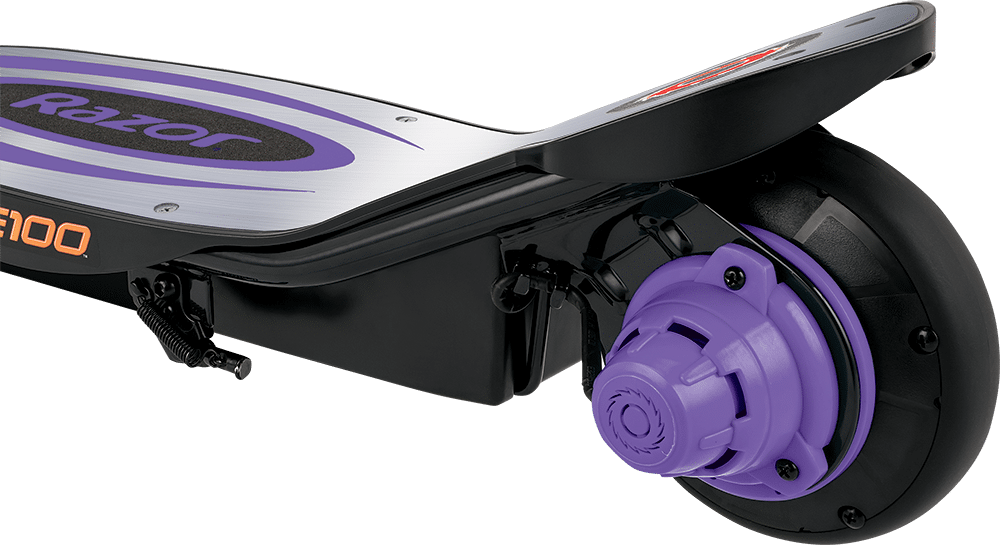 RAZOR E100 PowerCore hulajnoga elektryczna dla dzieci Purple ALU 13173850 (Zdjęcie 4)