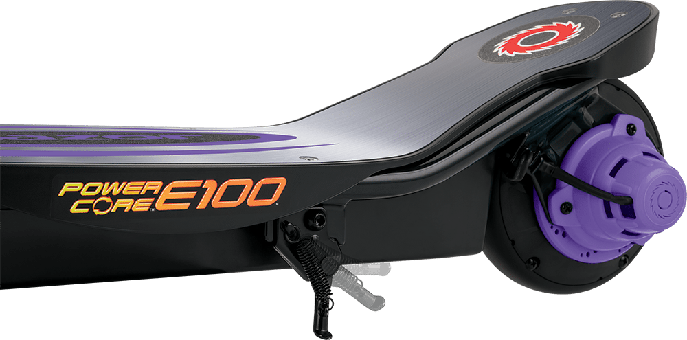 RAZOR E100 PowerCore hulajnoga elektryczna dla dzieci Purple ALU 13173850 (Zdjęcie 5)