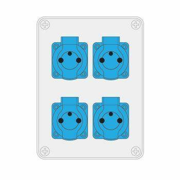 R-BOX 190 rozdzielnica 4x250V (IP44)