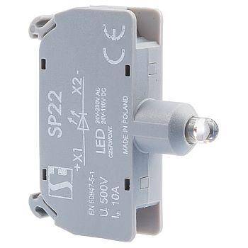 SP22 LED uniwersalny szynowy zielony