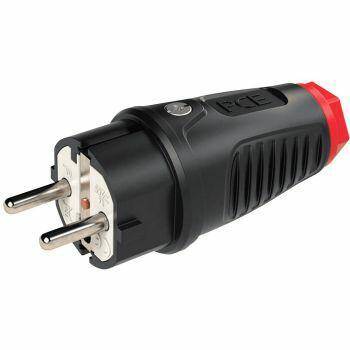 PCE 16A 230V Uni-Schuko IP44 wtyczka gum