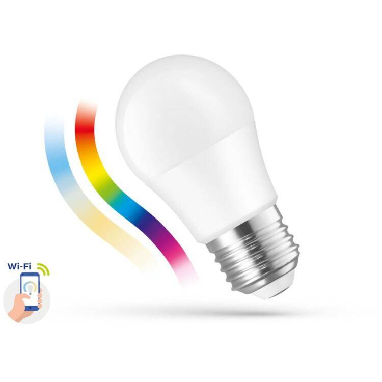 LED KULKA 5W E-27 Wi-Fi/BT