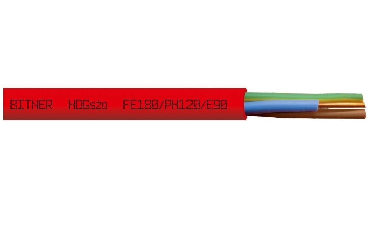 HDGs FE180/PH120/E90 2x1,0 mm 300/500V