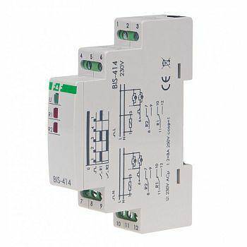 BIS-414 przek. bistabilny 2x16A (DIN)
