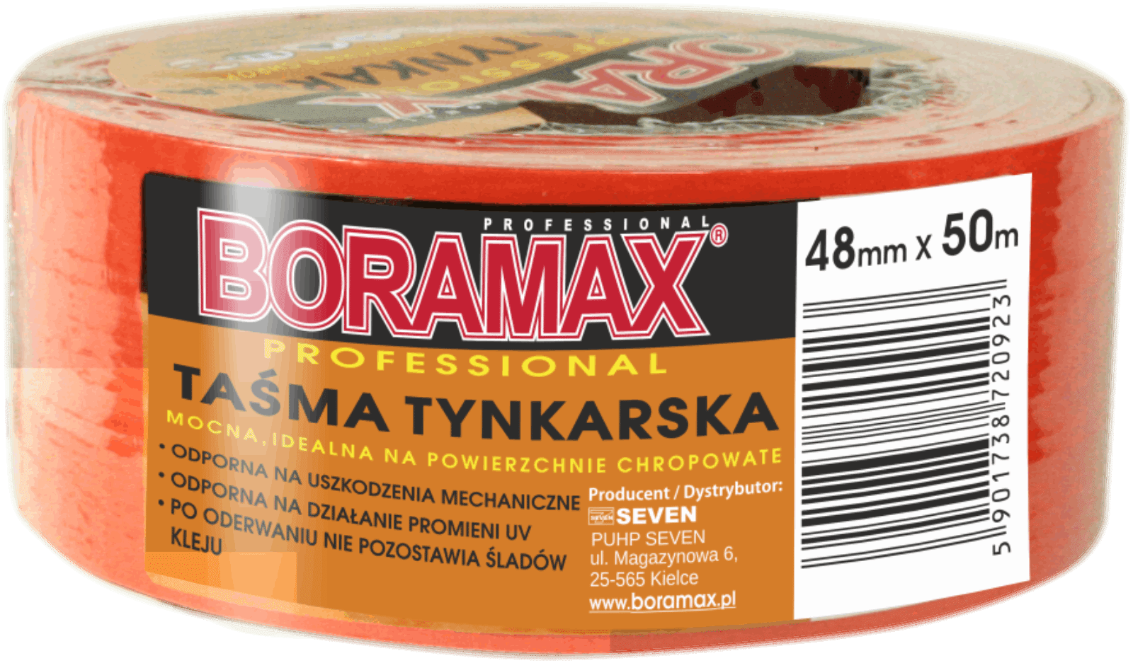 TAŚMA TYNKARSKA BORAMAX 48mmx50m  (Zdjęcie 1)