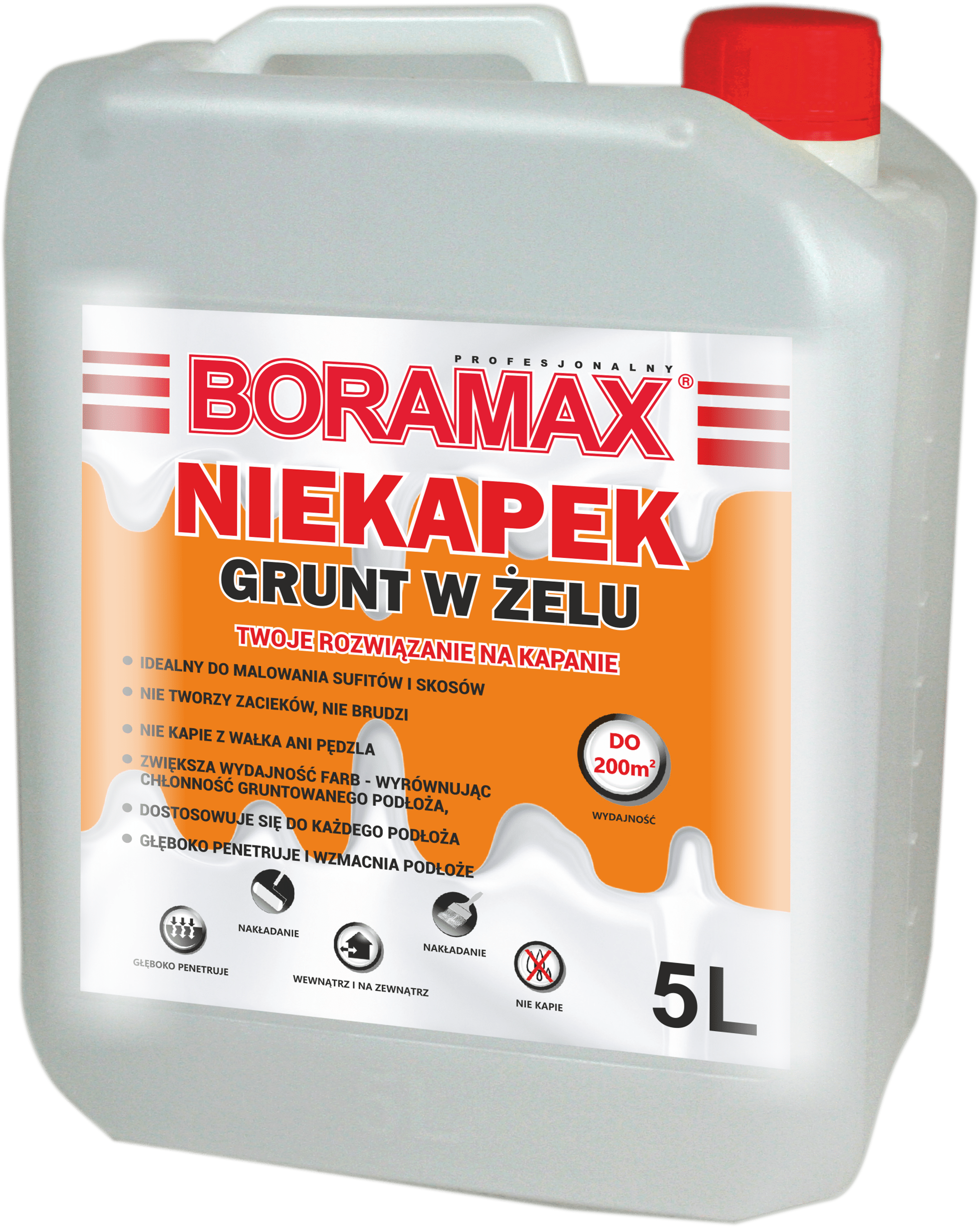 BORAMAX 1+1 GRUNT NIEKAPEK 5L (2szt) /