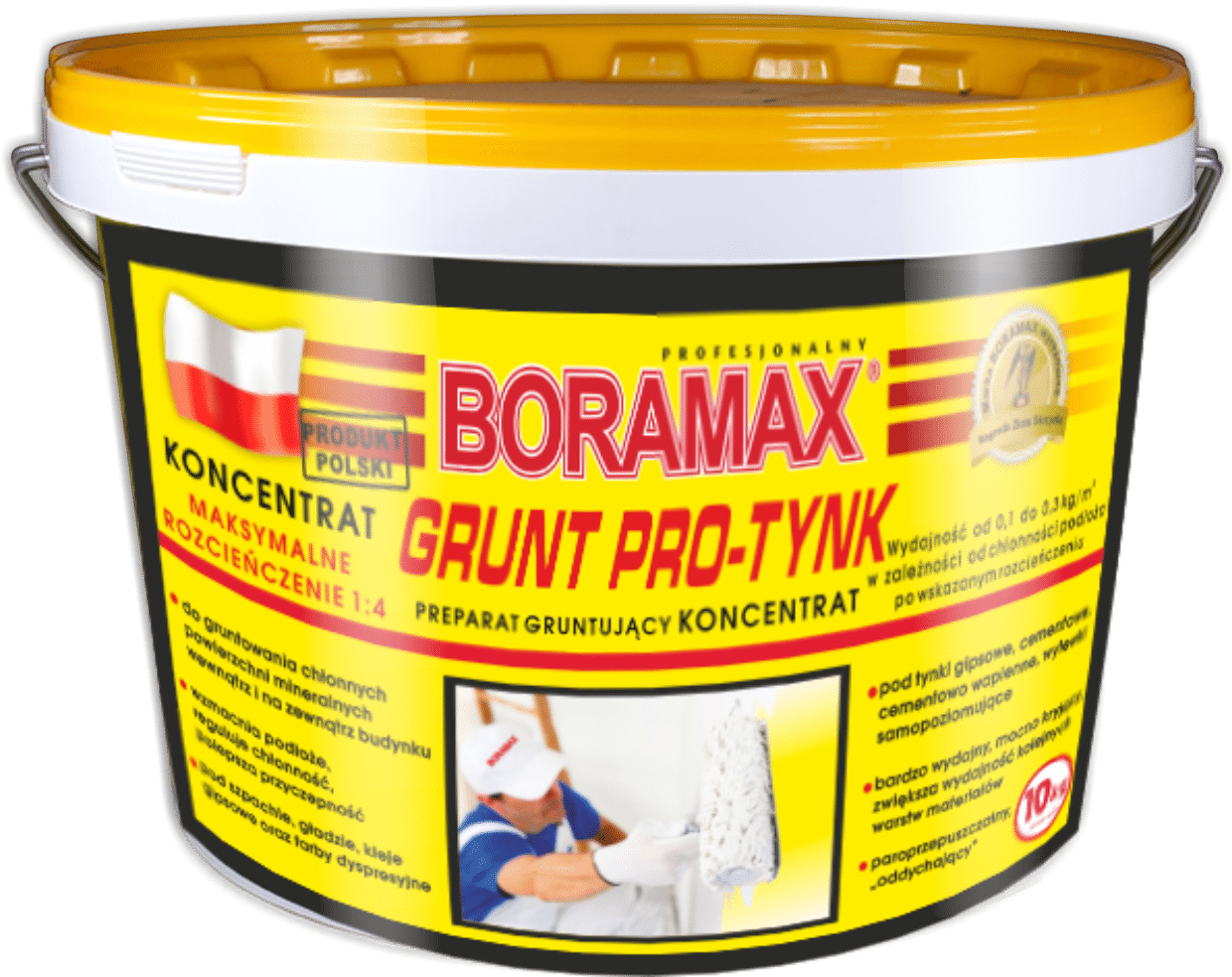 BORAMAX GRUNT PRO-TYNK 10KG