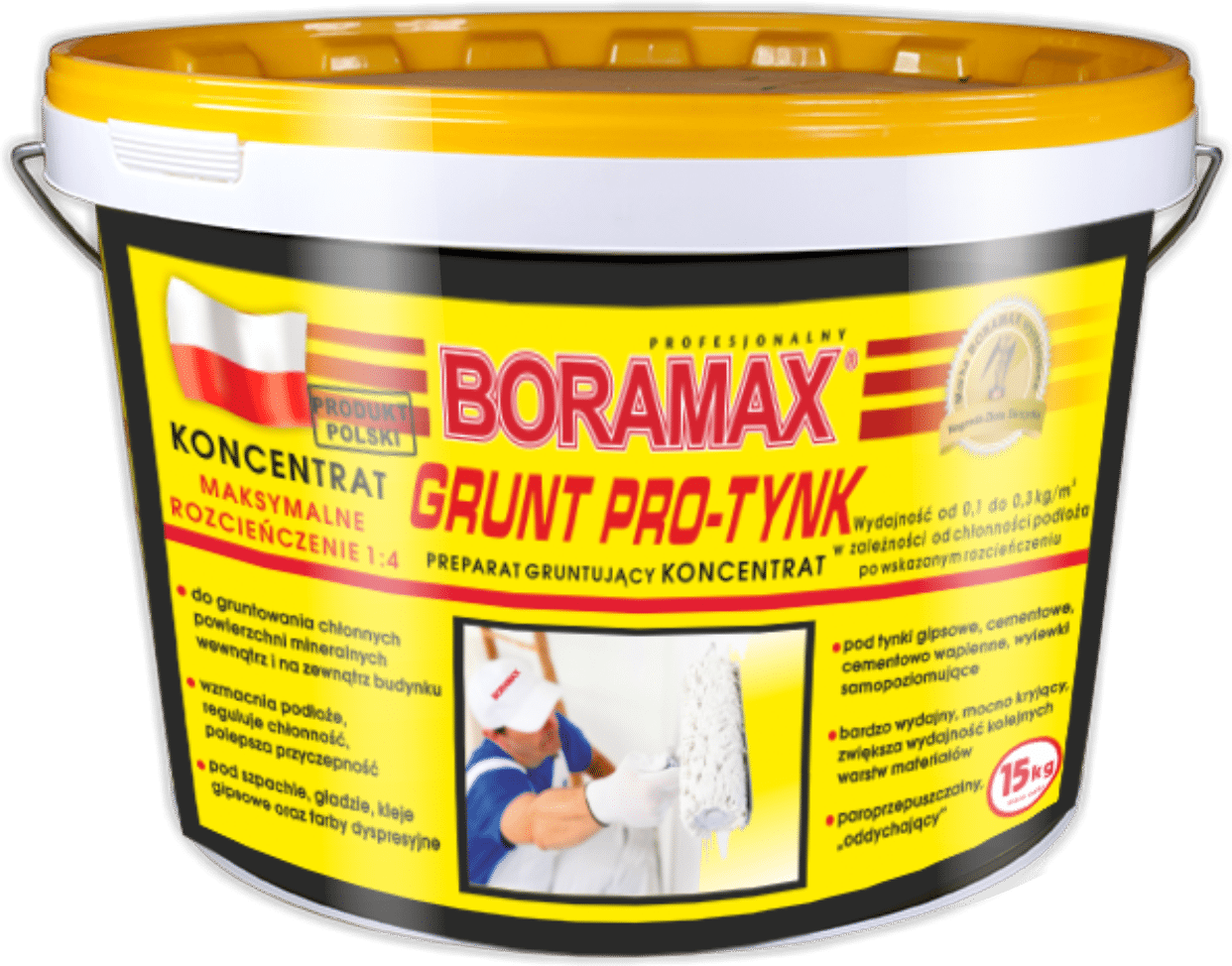 BORAMAX GRUNT PRO-TYNK 15KG (Zdjęcie 1)