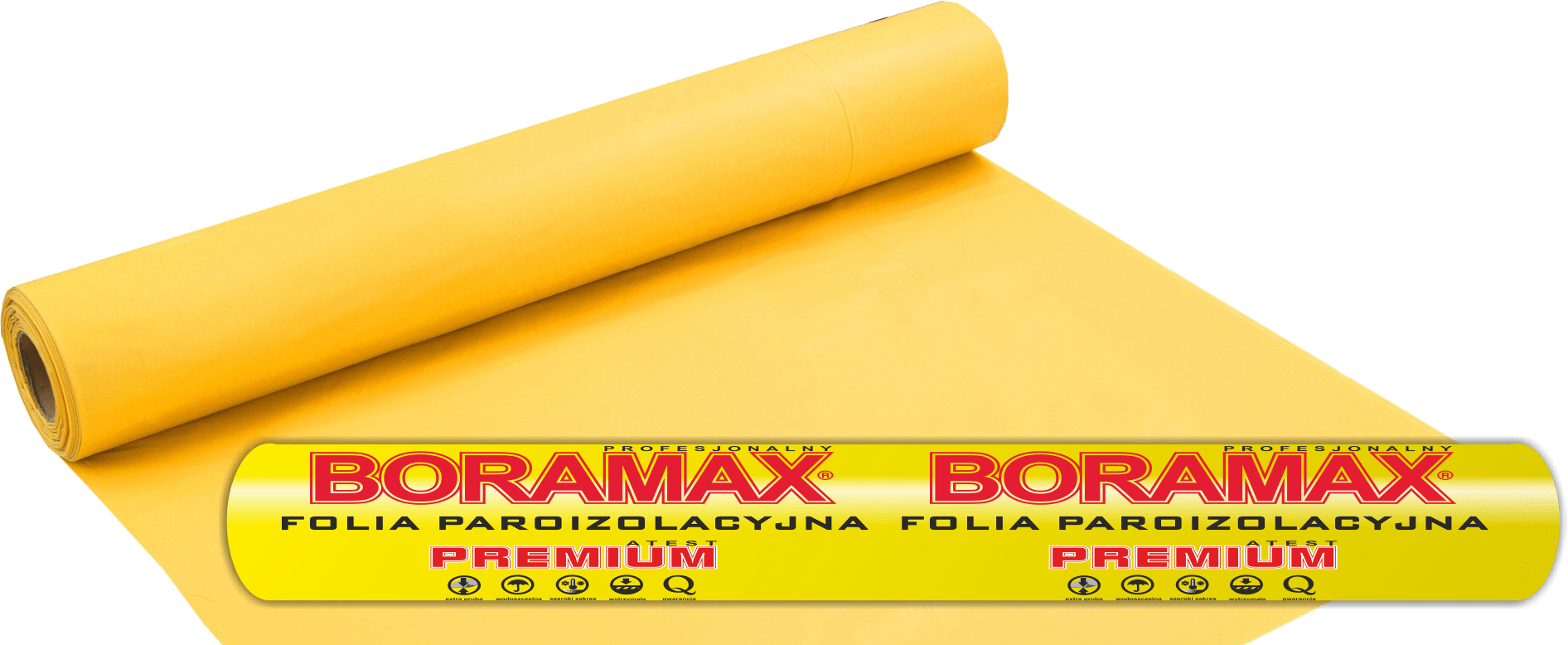 BORAMAX FOLIA ŻÓŁTA PAROIZ 0,2x2x50  (Zdjęcie 1)