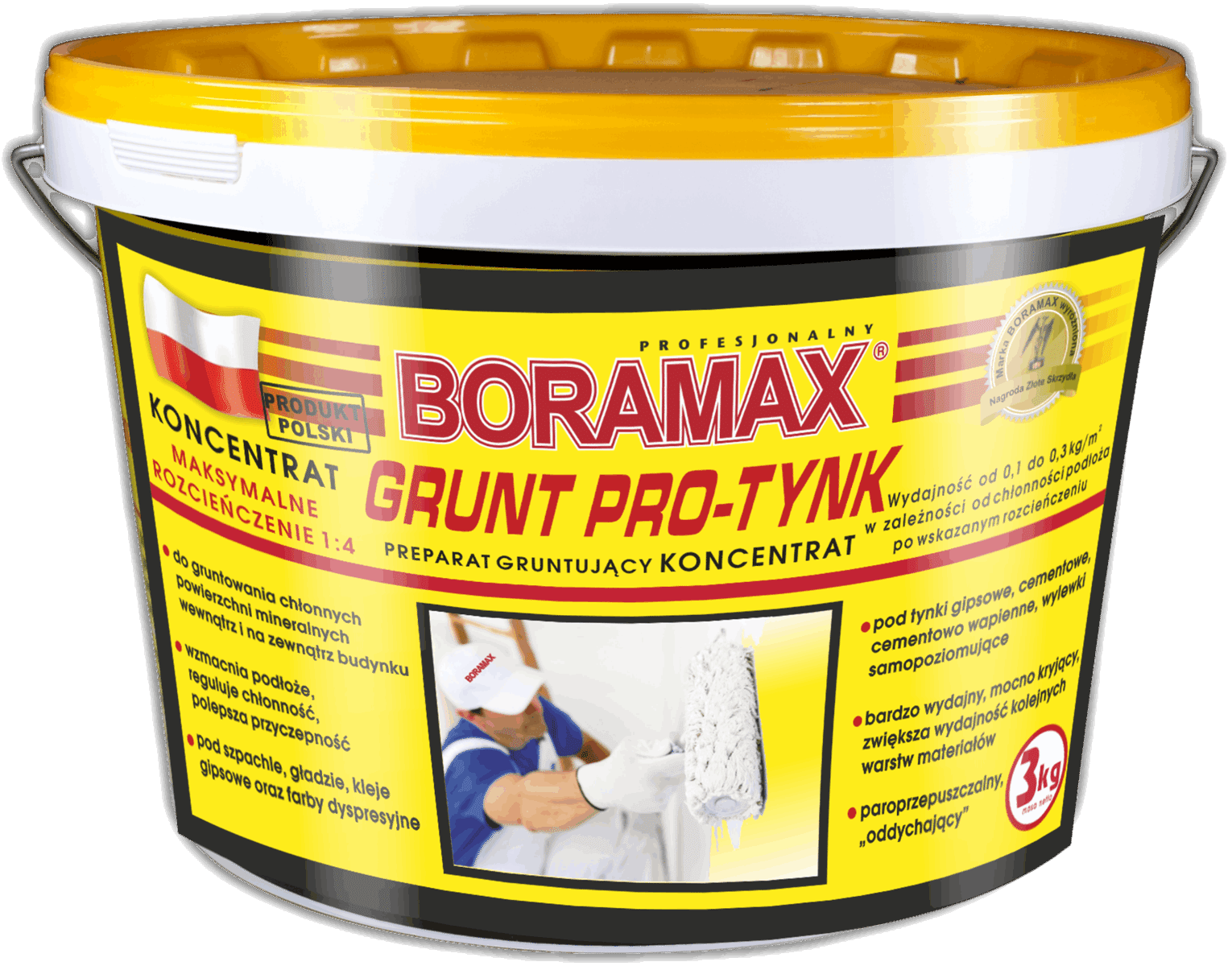BORAMAX GRUNT PRO-TYNK 3KG (Zdjęcie 1)