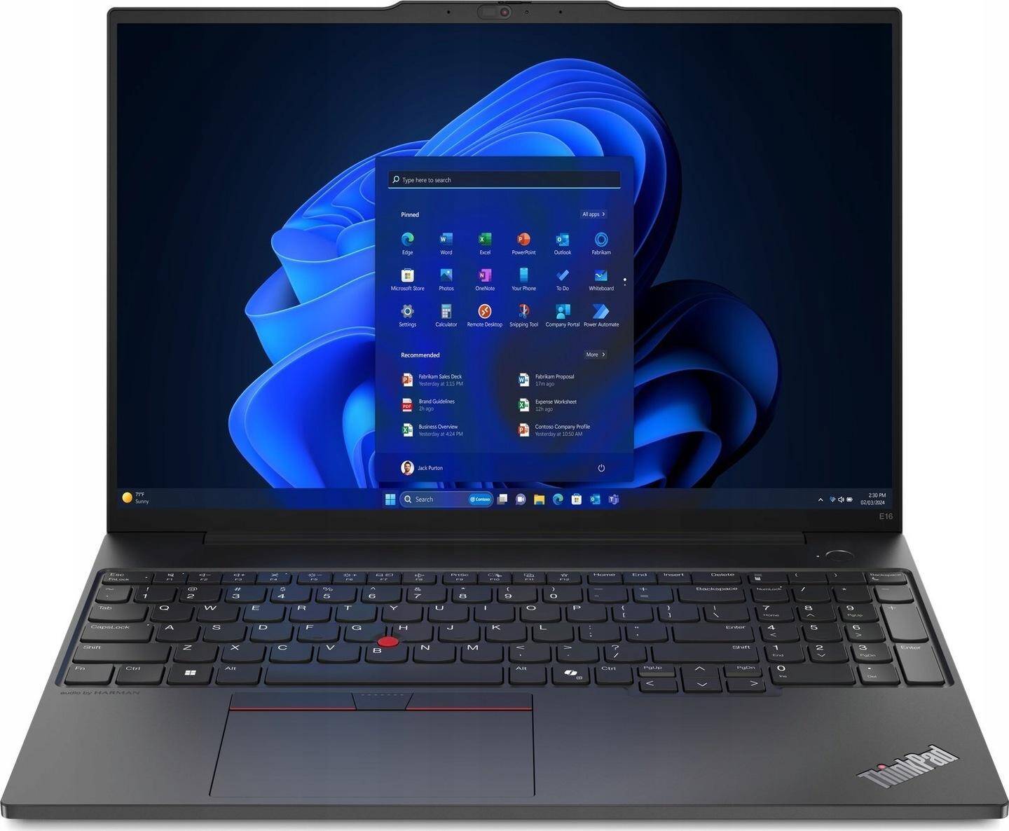 Lenovo ThinkPad E16 Gen 1 Win 11 Pro