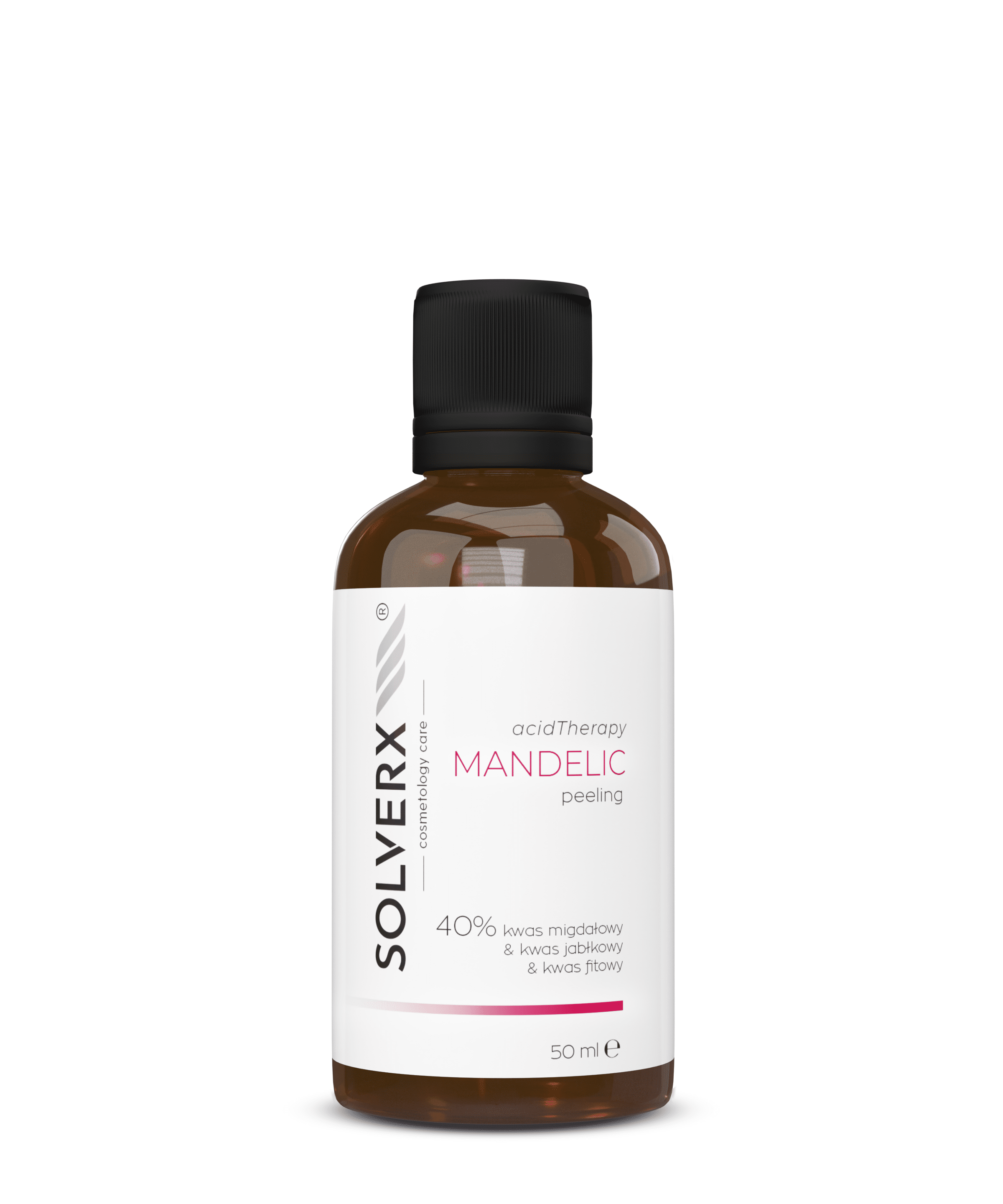 Solverx Cosmetology Care PEELING MANDELIC 40% kwas migdałowy & kwas jabłkowy & kwas fitowyy 50ml 