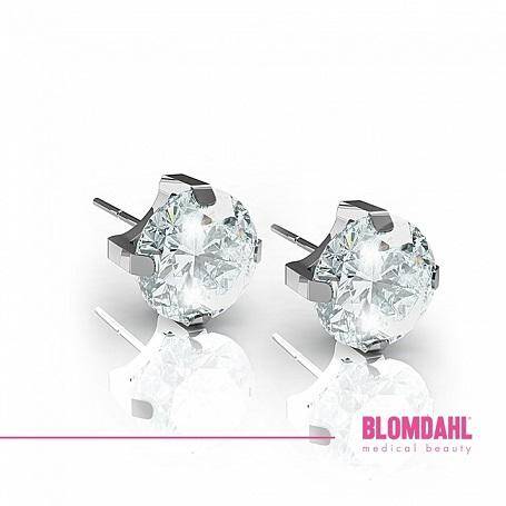 Blomdahl 15-1404-30 Tiffany CZ White 5mm