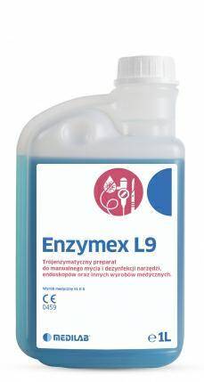 Enzymex L9 1litr preparat do manualnego mycia i dezynfekcji narzędzi