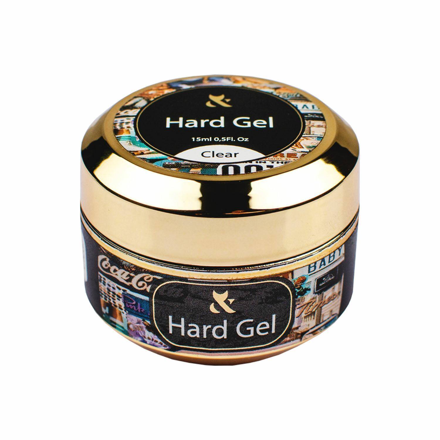 FOX Hard gel Clear Jednofazowy żel  15ml