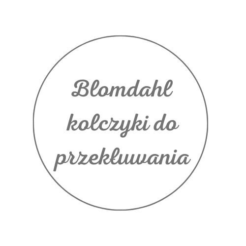 Blomdahl Kolczyki do przekłuwania uszu