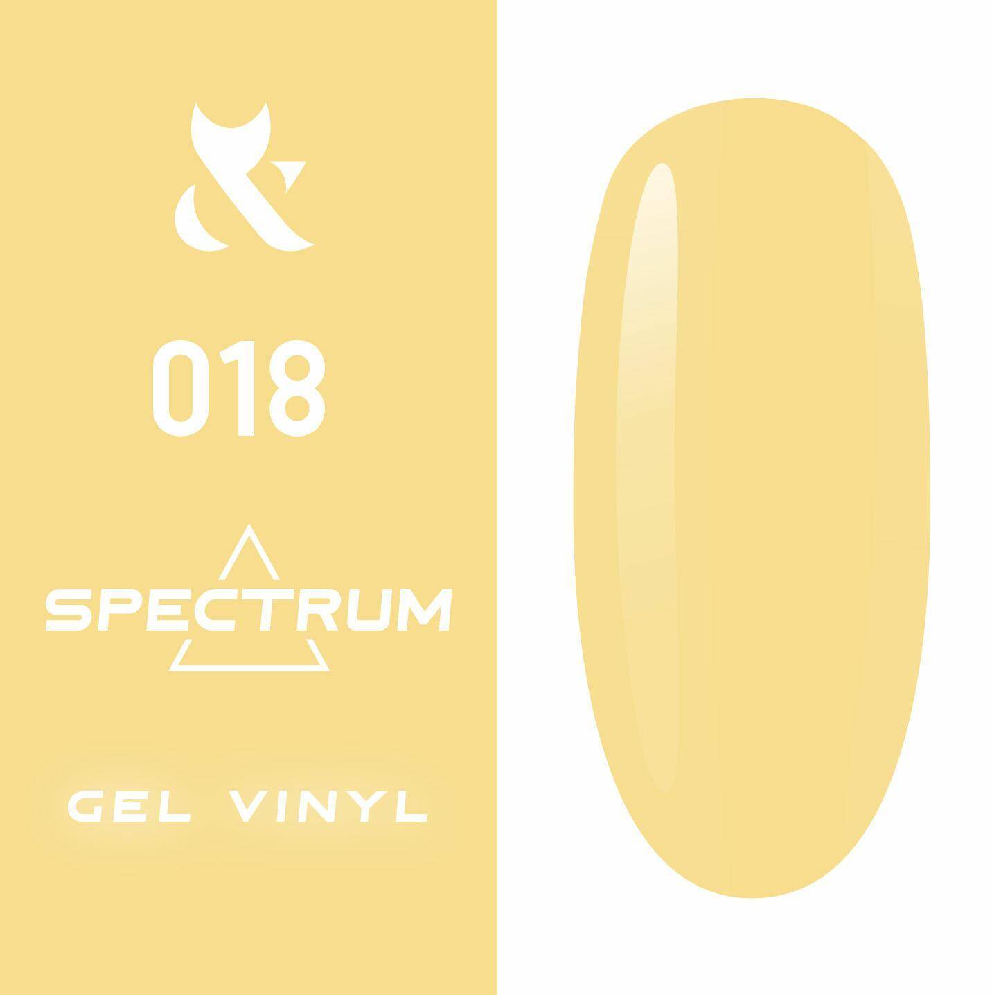 FOX gel-polish gold Spectrum 018 7ml