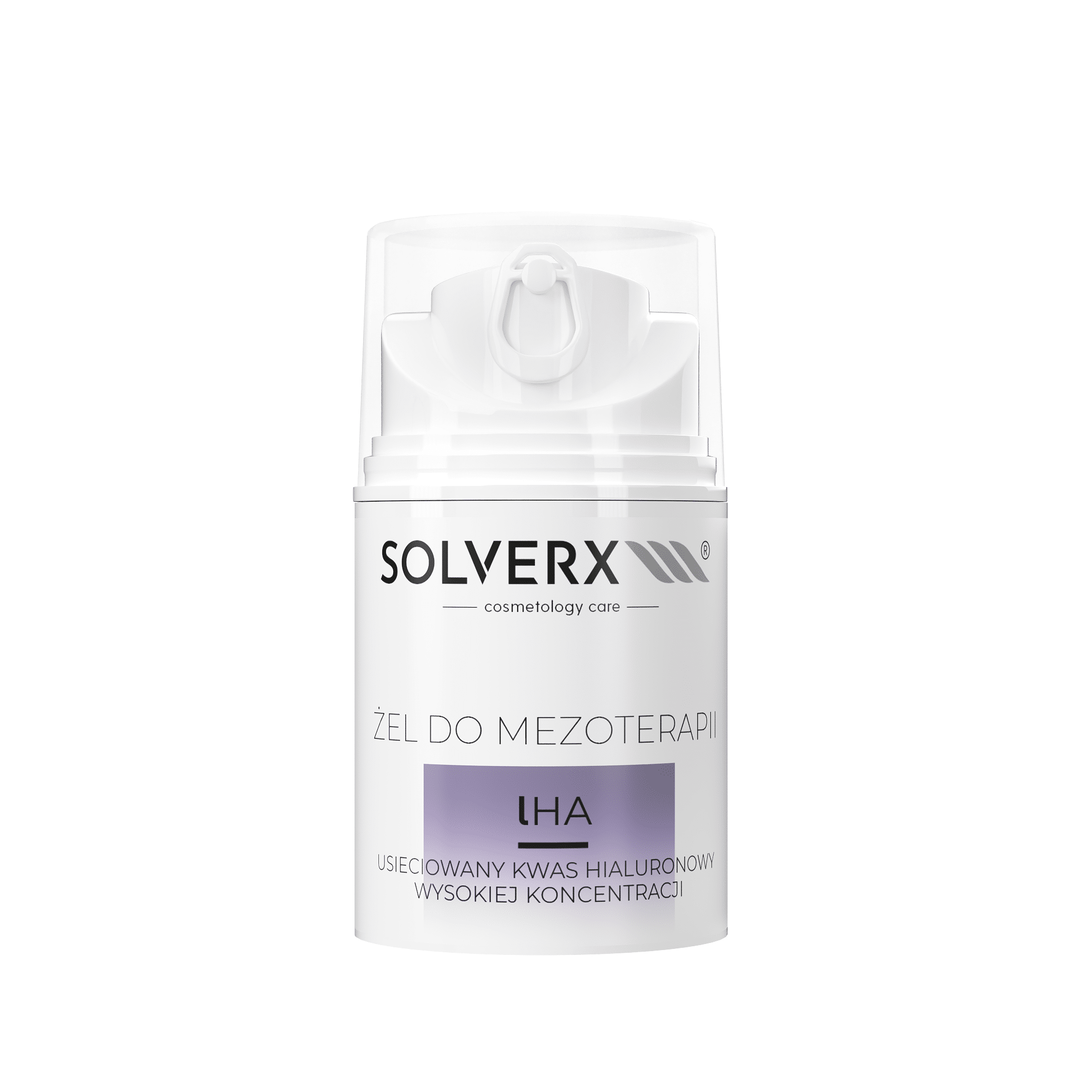SOLVERX Cosmetology Care lHA Żel do mezoterapii mikroigłowej i bezigłowej