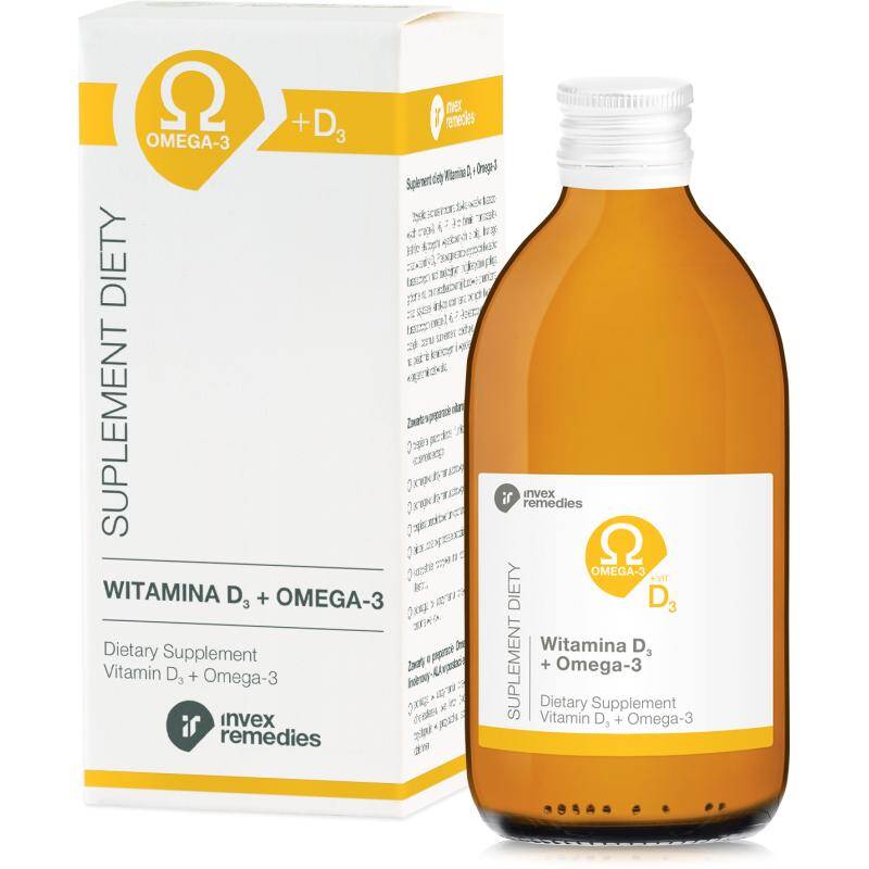 SUPLEMENT DIETY WITAMINA D3+OMEGA-3