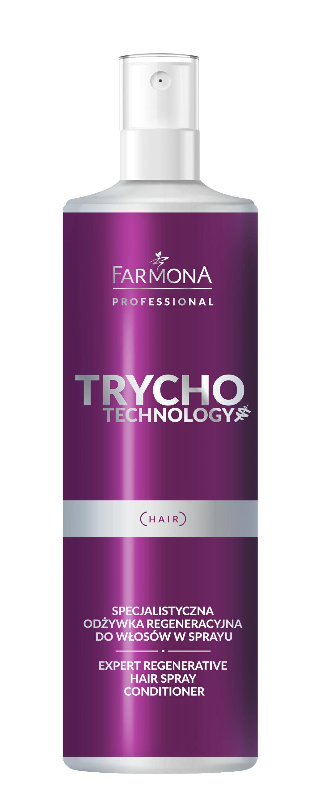 Farmona TRYCHO TECHNOLOGY Specjalistyczna odżywka regeneracyjna do włosów w sprayu 200ml