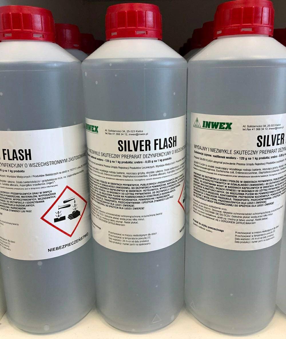 Silver Flash 1l Koncentrat dezynfekujący